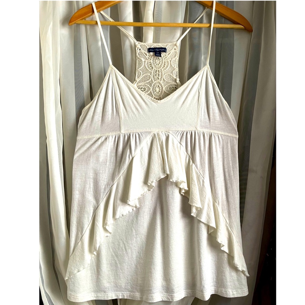 American Eagle Cream Halter